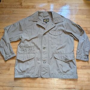 VTG Casual Leather Lanes Outback Red Shooting Shirt Made In Korea size Small